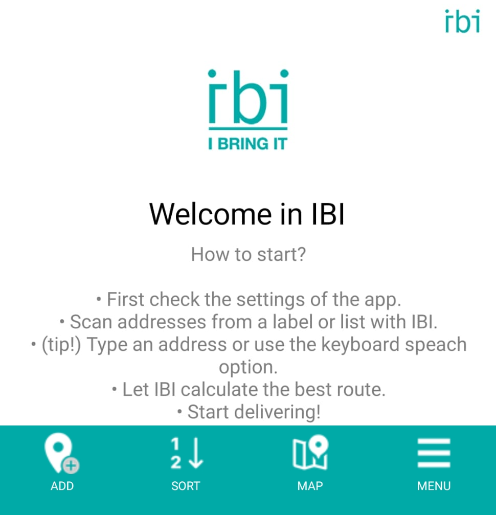 IBI Home Page - new menu