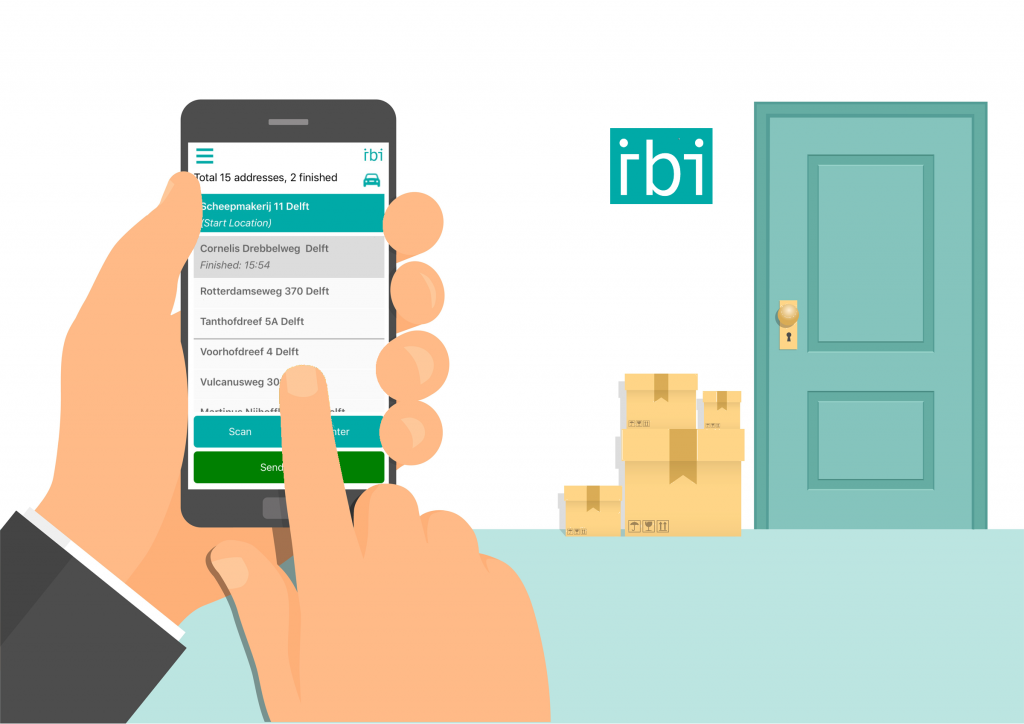 IBI delivery app