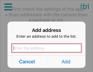 adding addresses