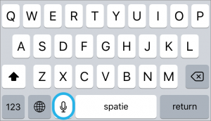 Spraakherkenning IOS